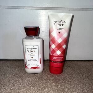 New Bath & Body Works Gingham Love Collection